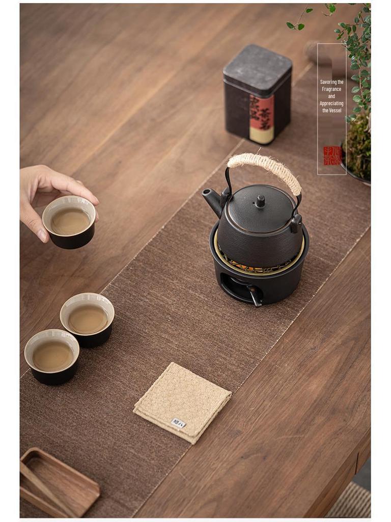 Warm Tea Stove: Candle Warmer for Teapot with Heat Preservation & Incense Burner