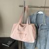 Casual Large Capaci Nylon Cloth Bag Women   Fashion Commuter Shoulder Bag Short-Distance Travel Bag Fitness Bags