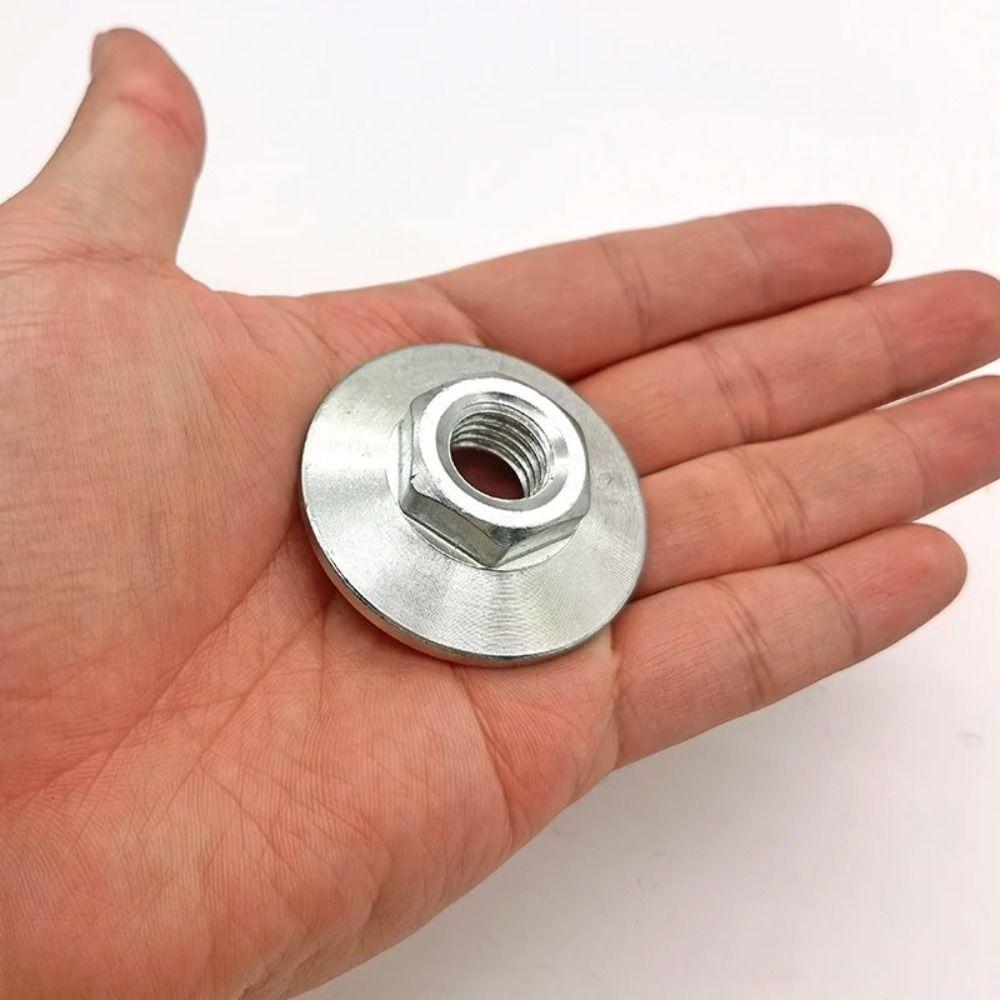 Hexagon Nut Angle Grinder Pressure Plate M10 Pressure Plate Cover New Inner Outer Flange Nut