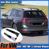 For VW Golf 7 MK7 MK 7.5 Variant Wagon Rear Window Side Wing Spoiler Car External Decorate Accessories