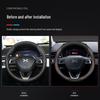 2023 Xiaopeng G6 Genuine Leather Steering Wheel Cover - Ultra-thin, Fits 22/23 New P7, P5, G3, G9