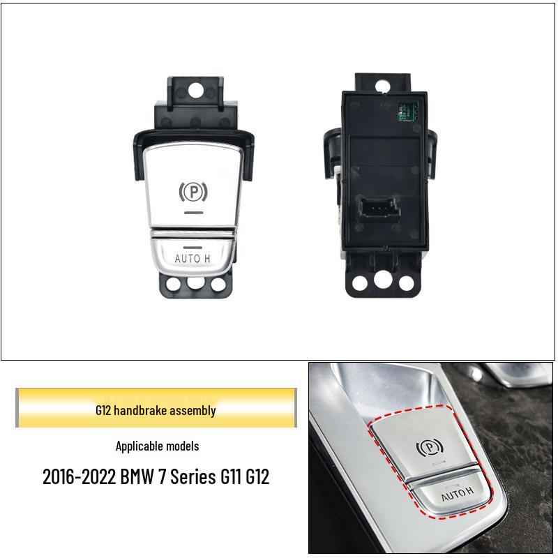 BMW 5 & 7 Series Electronic Handbrake P Button for F18 F02 - Parking Brake Switch Accessory
