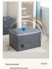 Foldable Dustproof Clothes Storage Box with Lid for Wardrobe
