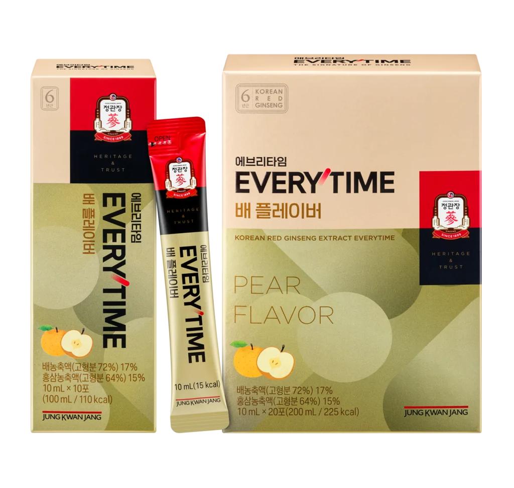 JUNG KWAN JANG Everytime Pear Flavor (10ml*20 Sticks) (20-day Supply)
