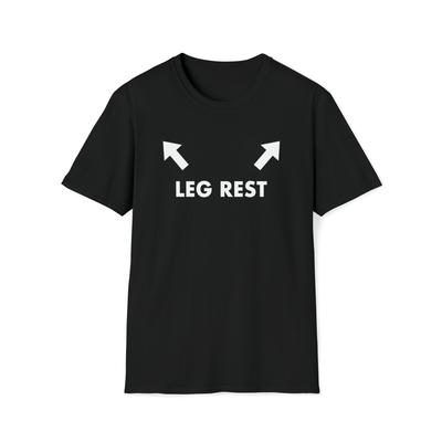 Humor Printed Leg Rests Dad Joke Adult T-Shirt Hip Hop Casual Fashion Loose Streetwear Man Tshirt Hot Sale Fathers Day Gift Tees