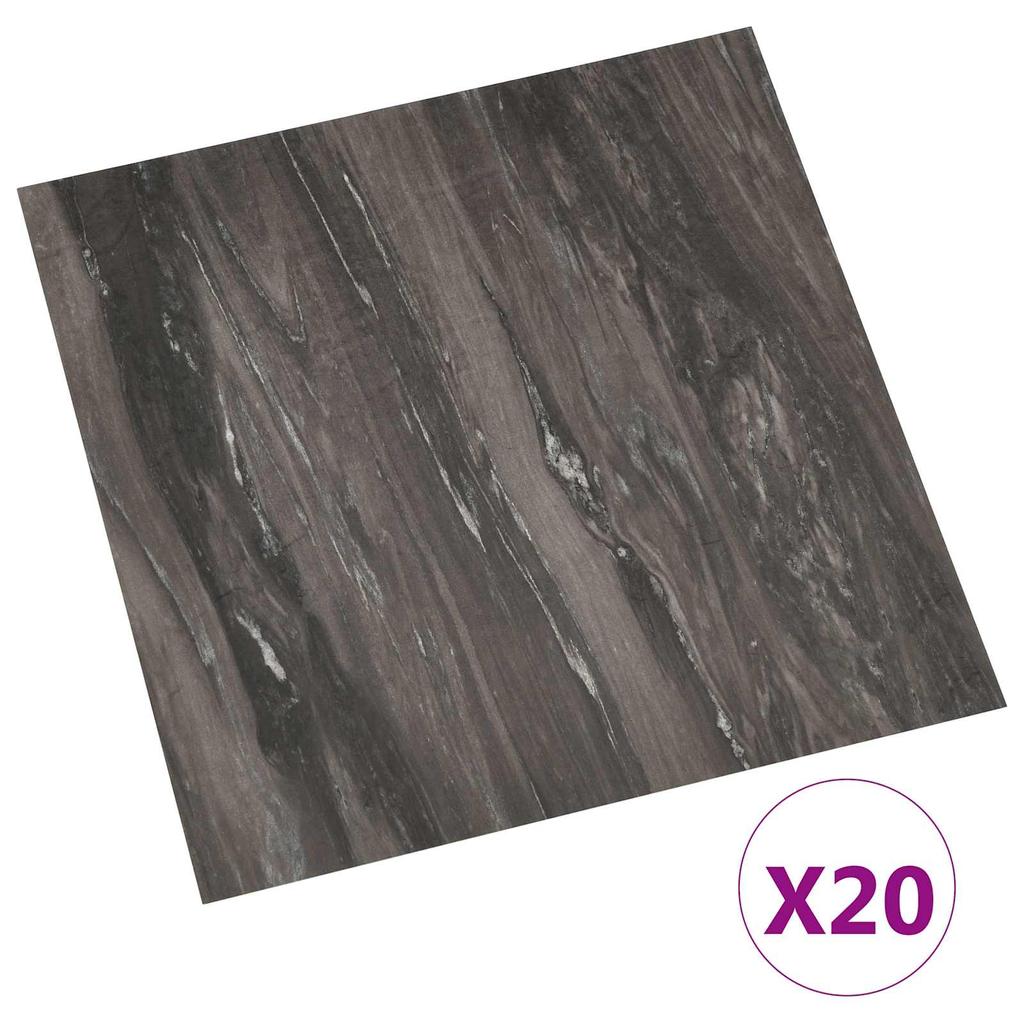 Self Adhesive Floor Tiles 30.5 X 30.5 Cm 20 Pcs PVC
