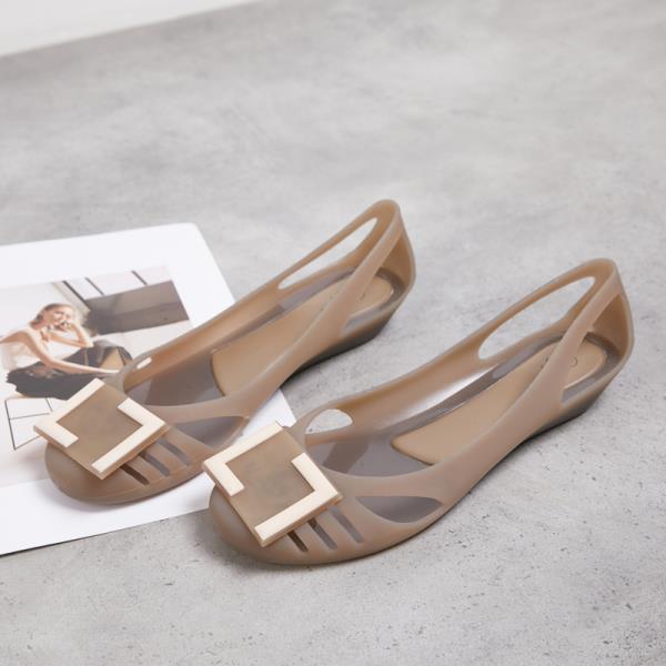 Fashion Soft All-Match Female Sandal Clear Heels Shoes Breathable 2025 Women's Girls Comfort New Scandals Soft Breathable 2025 Sandals F