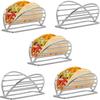 Edelstahl Taco-Halter Ständer Mexikanisches Restaurant Pfannkuchenständer Essensständer Burritos Tortillas Halter Taco Ständer Küchenhelfer