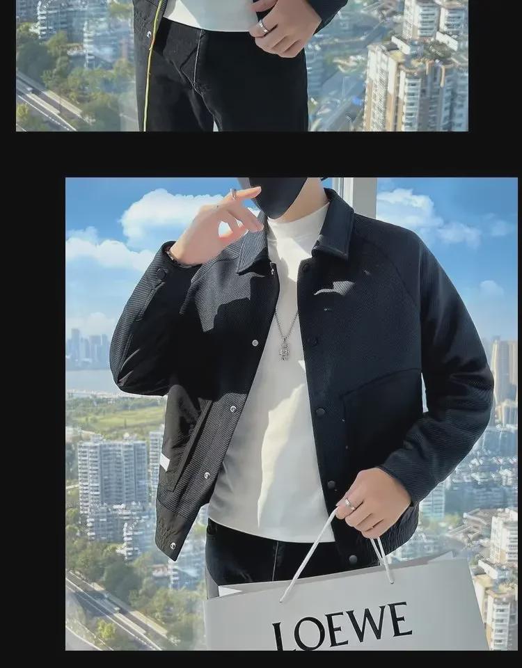 2023 Men's Youth Versatile Baseball Jacket - Trendy Casual Spring/Autumn Top