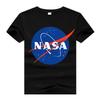 Camiseta Clásica de Astronauta Espacial de la NASA para Niños con Diseño Elegante de Cuello Redondo