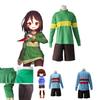 Comfortable Undertale Frisk Chara Cosplay Outfit For Role Play And Daily Wear