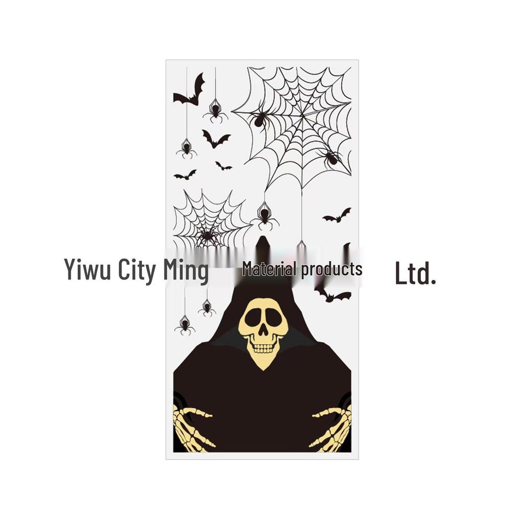 Halloween Black Candy Gift Bag - Plastic OPP Party Flat Bag