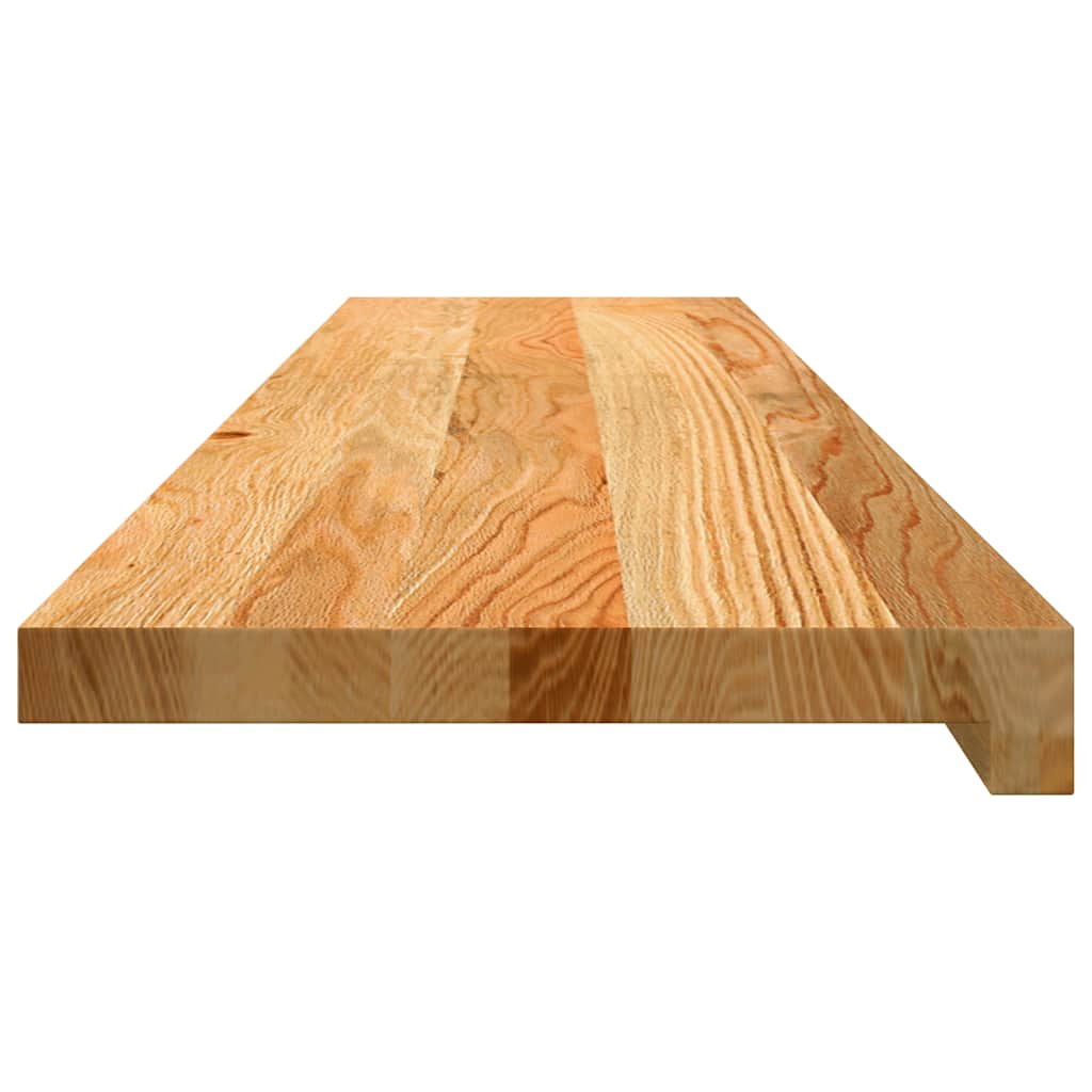 Vidaxl Stopnie Schodowe, 4 Szt. Brązowe 110X25X2Cm Lite Drewno Dębowe