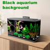 Black Aquarium Background Static Sticker PVC Fish Tank Background Wallpaper Fish Tank Poster Aquarium Wallpaper Decoration