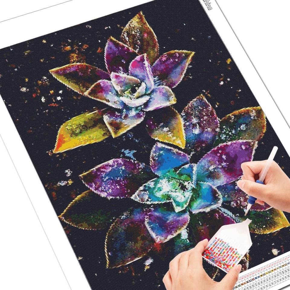 

5D DIY алмазная живопись цветы вышивка крестиком Алмазная вышивка суккуленты Лидер продаж подарок ручной работы украшение дома Full Square 20X30CM