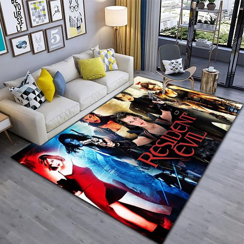Sci-Fi game Resident Evil, Umbrella Corporation, soft carpet, home living room, office chair pad, door mat, door mat carpet U5