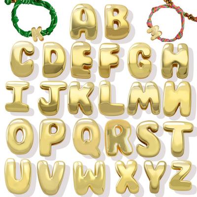 Anhänger Klassisch Herren Damen Initialanhänger Nickelfrei Hypoallergen Buchstabenhalskette Anhänger Modeaccessoires