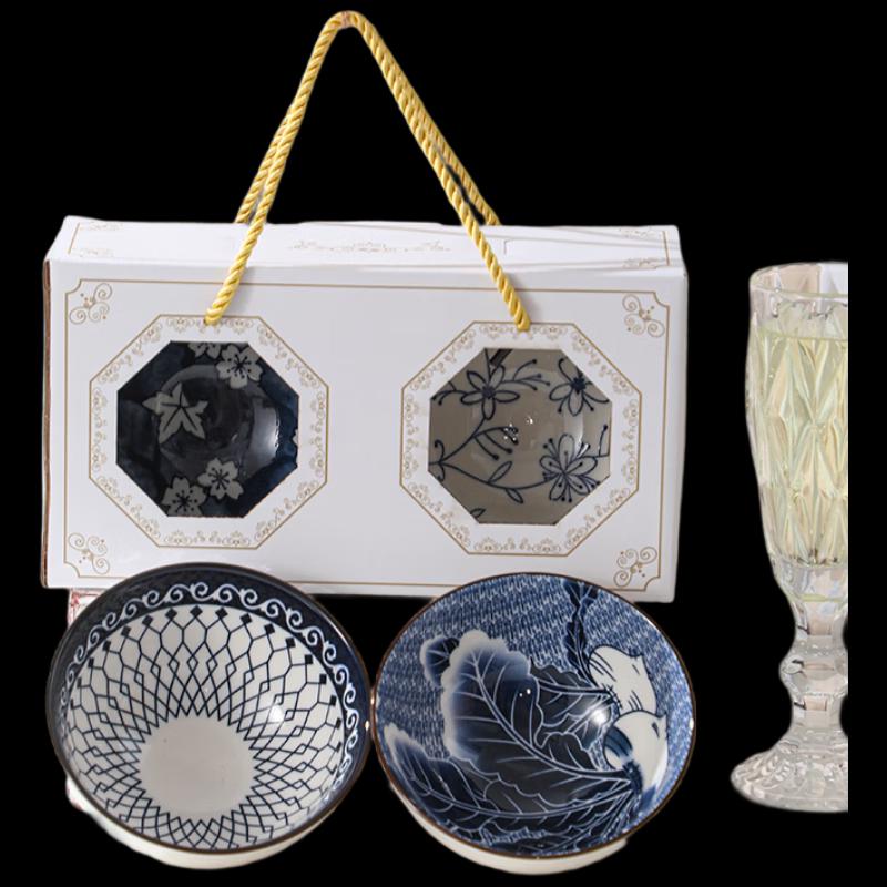 Japanese Style Ceramic Bowl Gift Set
