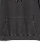 GAKKAI UNIONS Ethnic Sleeve Pigment Hoodie Charcoal