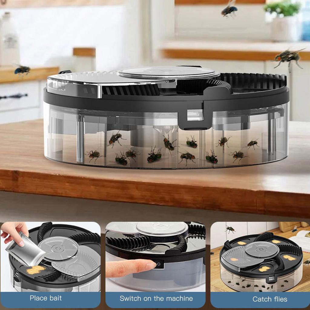 Pest Trap Device USB Power Supply ABS Automatic Pest Catcher for Restaurant Kitchen
