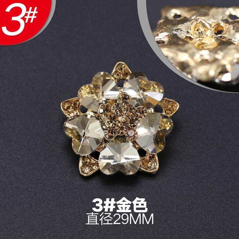 1pcs High-grade Coat Button for Clothing Metal Fur Button Mink Button Decorative Accessory
