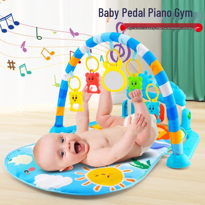 Multi-Functional Baby Piano Play Mat with Music and Fitness Activities