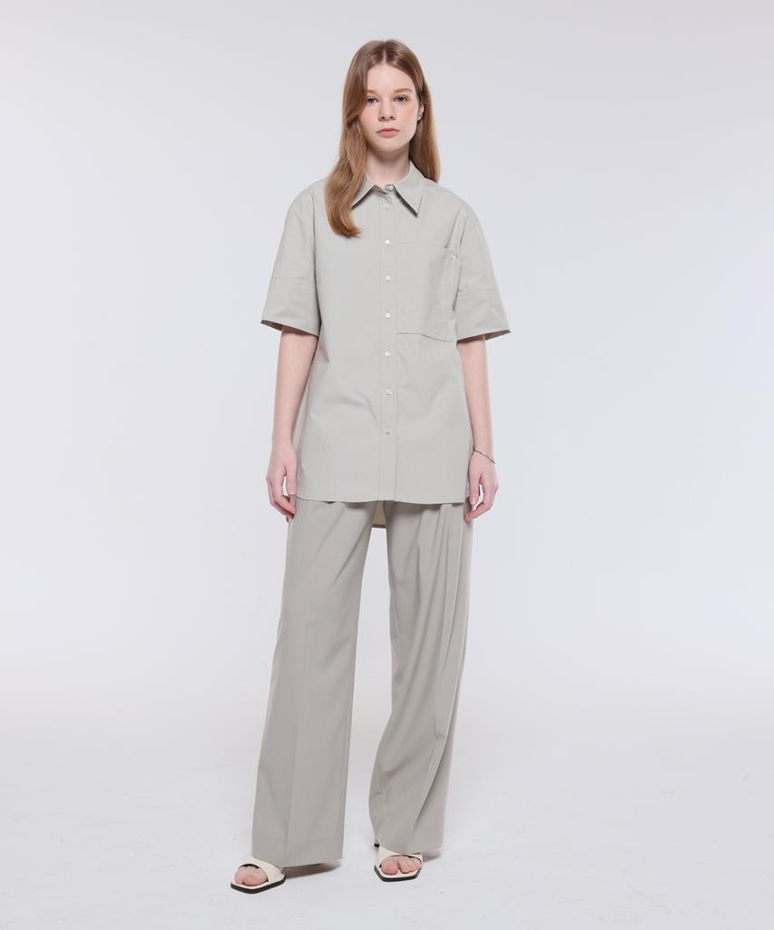 Kankeu Button Pocket Shirt - Khaki