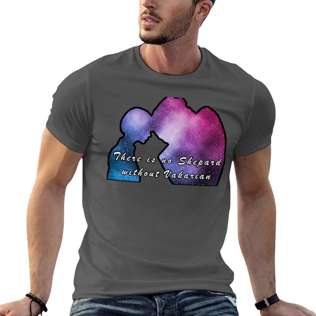 Mass Effect Femshep Garrus There Is No Shepard Without Vakarian Tshirt Shirts Graphic Graphics Unisexs Tshirts