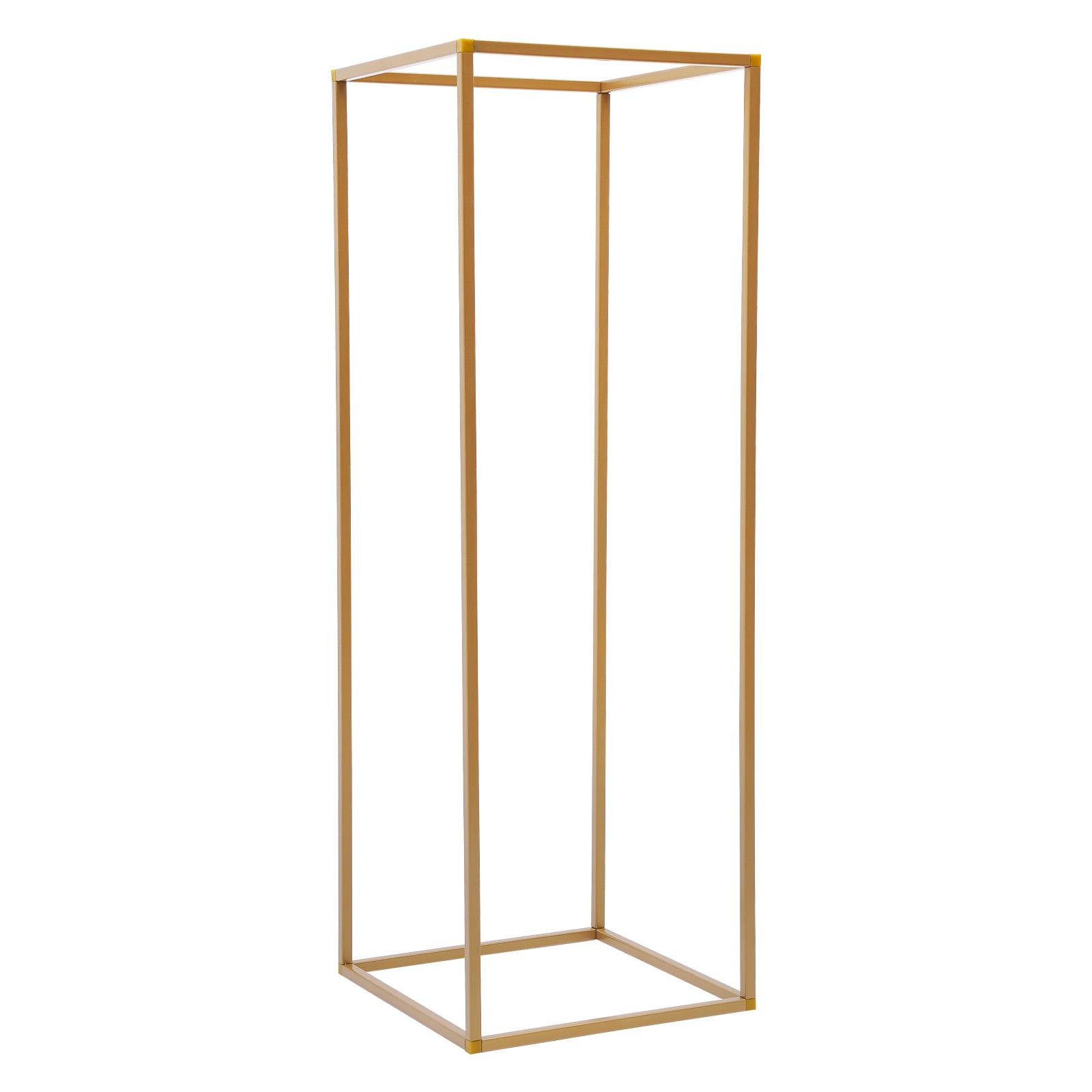 

10 шт. настольные центральные элементы подставка для цветов геометрическая ваза для цветов подставка для свадебной вечеринки, мероприятий, домашних украшений золотой