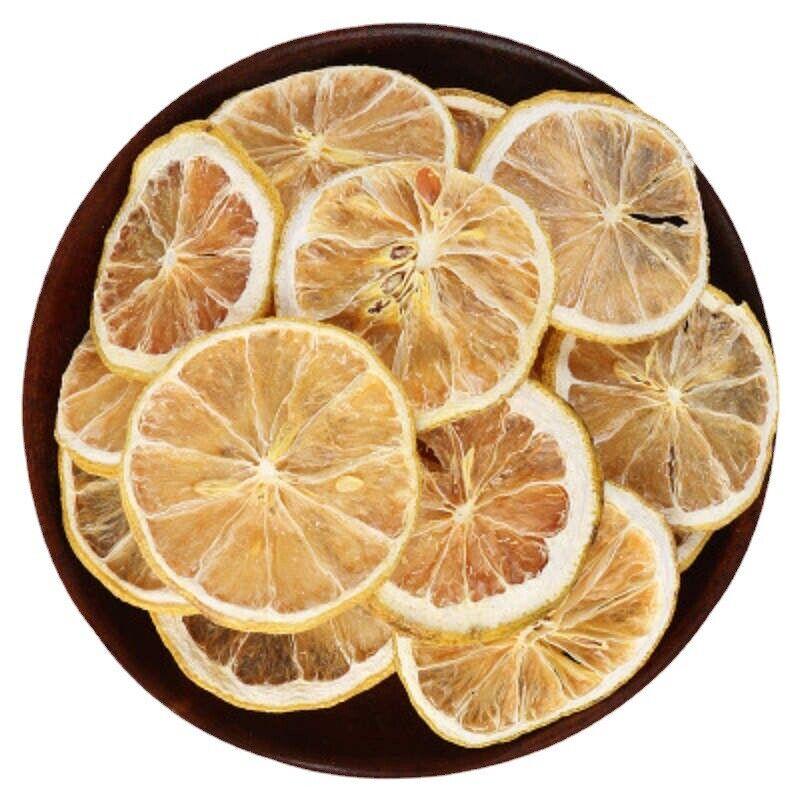 Natural Dried Lemon Slices Yellow Fragrance Fall Hem Fat Herbal Tea