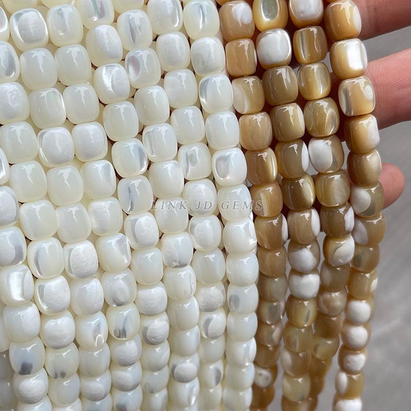 Jingde Jewelry Natural Horse Hoof Snail Shell Beads - Barrel & Loose Beads for DIY Jewelry Accessories