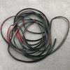 Striscia di Gomma a T 4M per Guarnizione Porta Auto Bordo Cofano Baule Modanatura Guarnizione EPDM Gomma con Nastro Adesivo Bifacciale