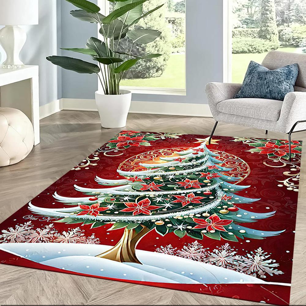 Christmas 202 Area Rug Perfect for Hallway Dormitory Dining Room Outdoor Antislip Carpet Office home decor Spiritual Gift
