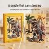 Creative 3D Dinosaur Scenery Puzzle Building Blocks