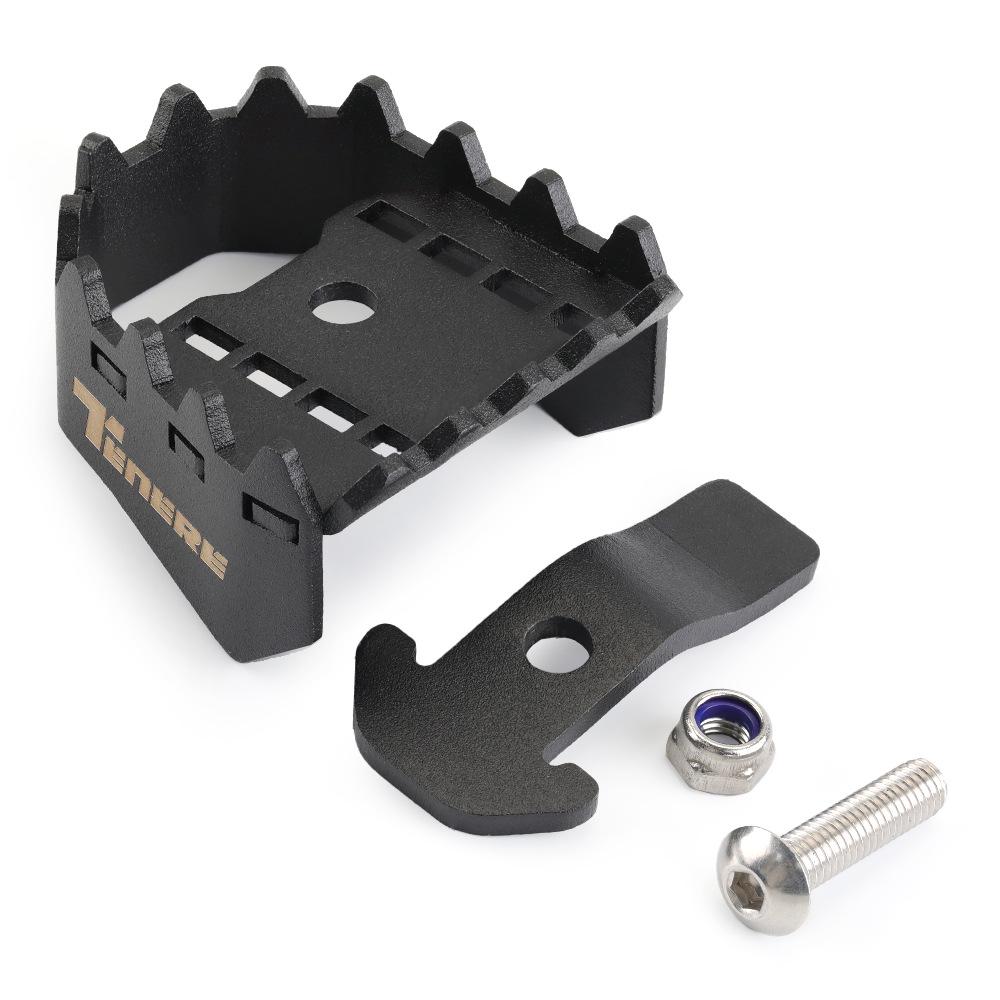 Yamaha TENERE 700 XTZ700 Rear Brake Pedal Extension - Anti-slip Adapter