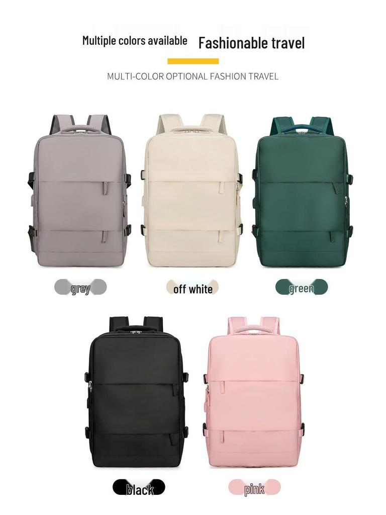 Men's Large Capacity Waterproof Travel Backpack for Laptops
