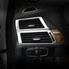 Stainless Steel Air Conditioner Outlet Frame Cover Trim For BMW X5 E70 X6 E71
