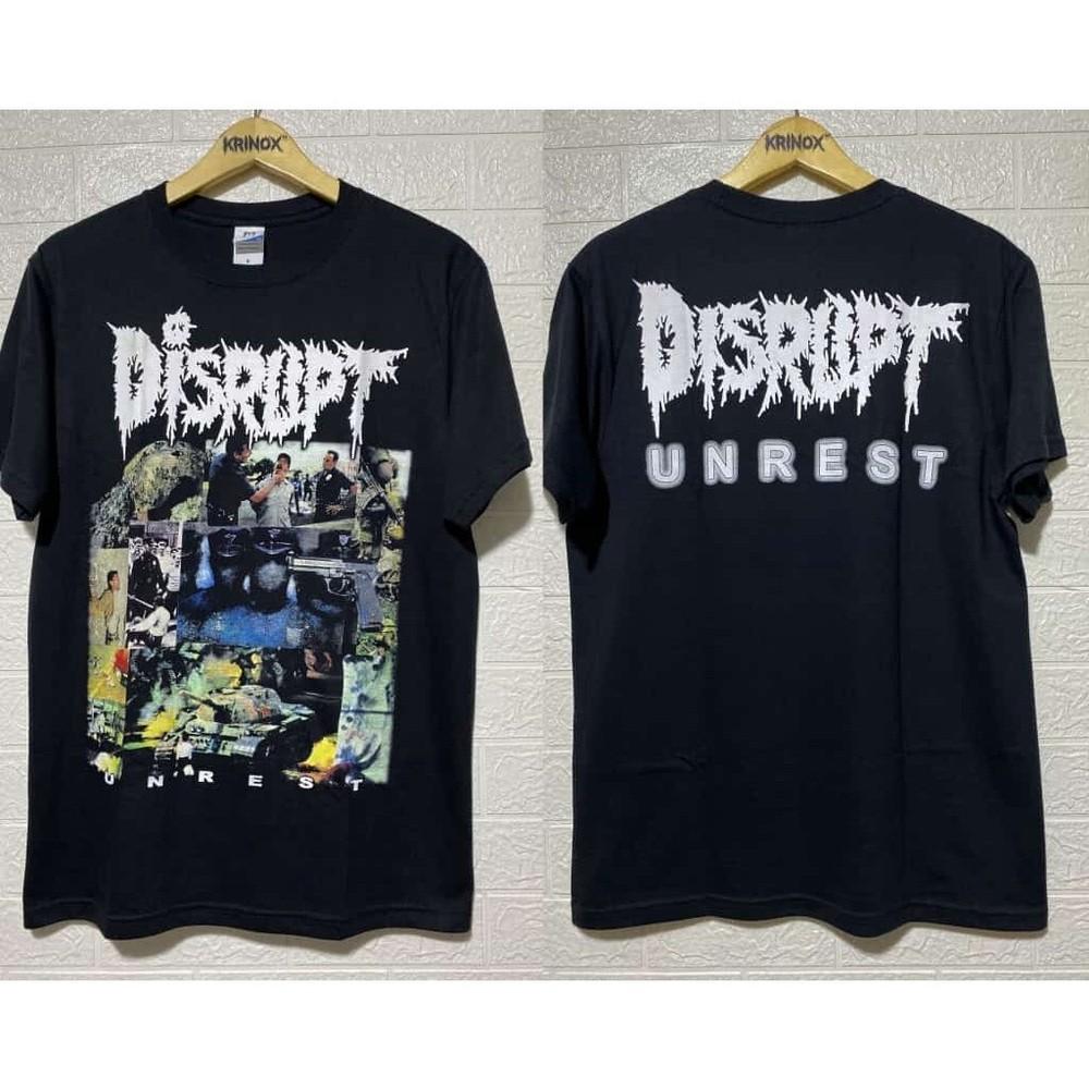 VTG DISRUPT - UNREST T-Shirt Unisex Adult Size S to 5XL IM0259 Unisex T-Shirt M