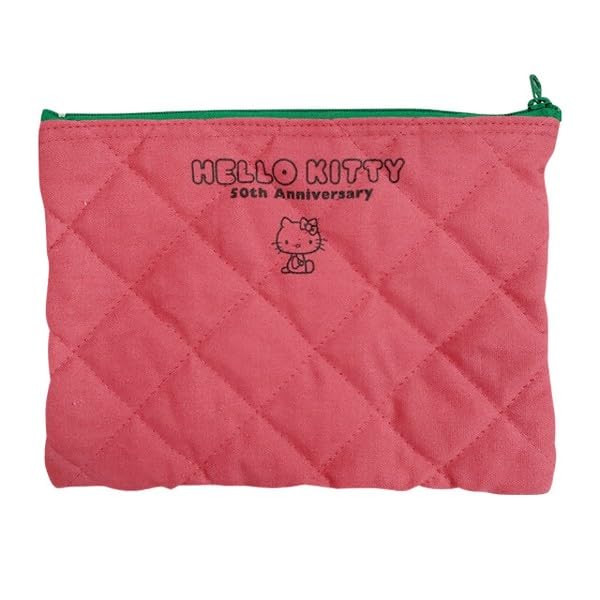 Hello Kitty 50th Anniversary Quilted Pouch Comic
