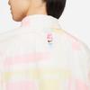 Nike Sportswear Color Block Pattern Zipper Long Sleeve Jacket Women Jackets Soft-Pink FJ7711-134