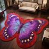 Motýlí podložka na podlahu Absorpční koupelnová podložka Protiskluzový dekorativní motýlí kobereček do sprchy, ložnice, obývacího pokoje, na balkon, ke vchodu