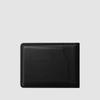 Genuine Leather Men'S Card Wallet - Horween Black