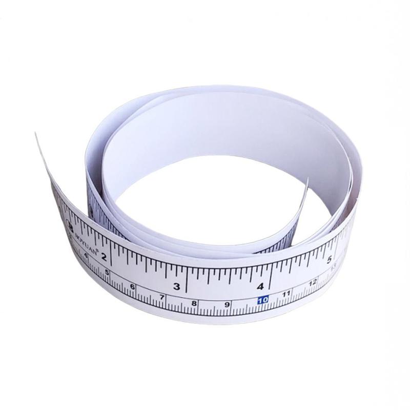 

90 cm Self Adhesive Metric Measure Tape Vinyl Ruler For Sewing Machine Sticker Flat Tape Body Measuring Tool