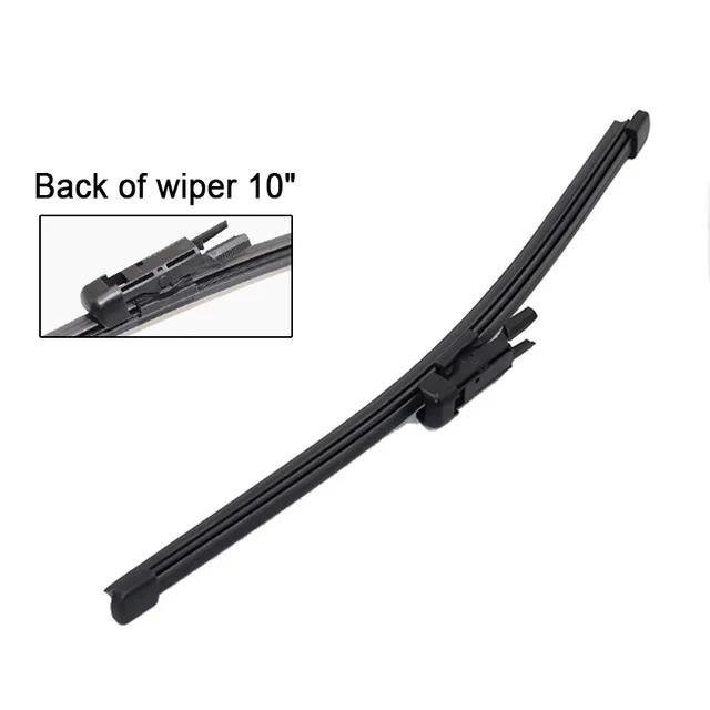 For Mercedes-Benz C-Class W205 S205 2014~ Front Rear Wiper Blades Set Kit Window Windshield Windscreen Brushes Car Accessory Rear Wiper
