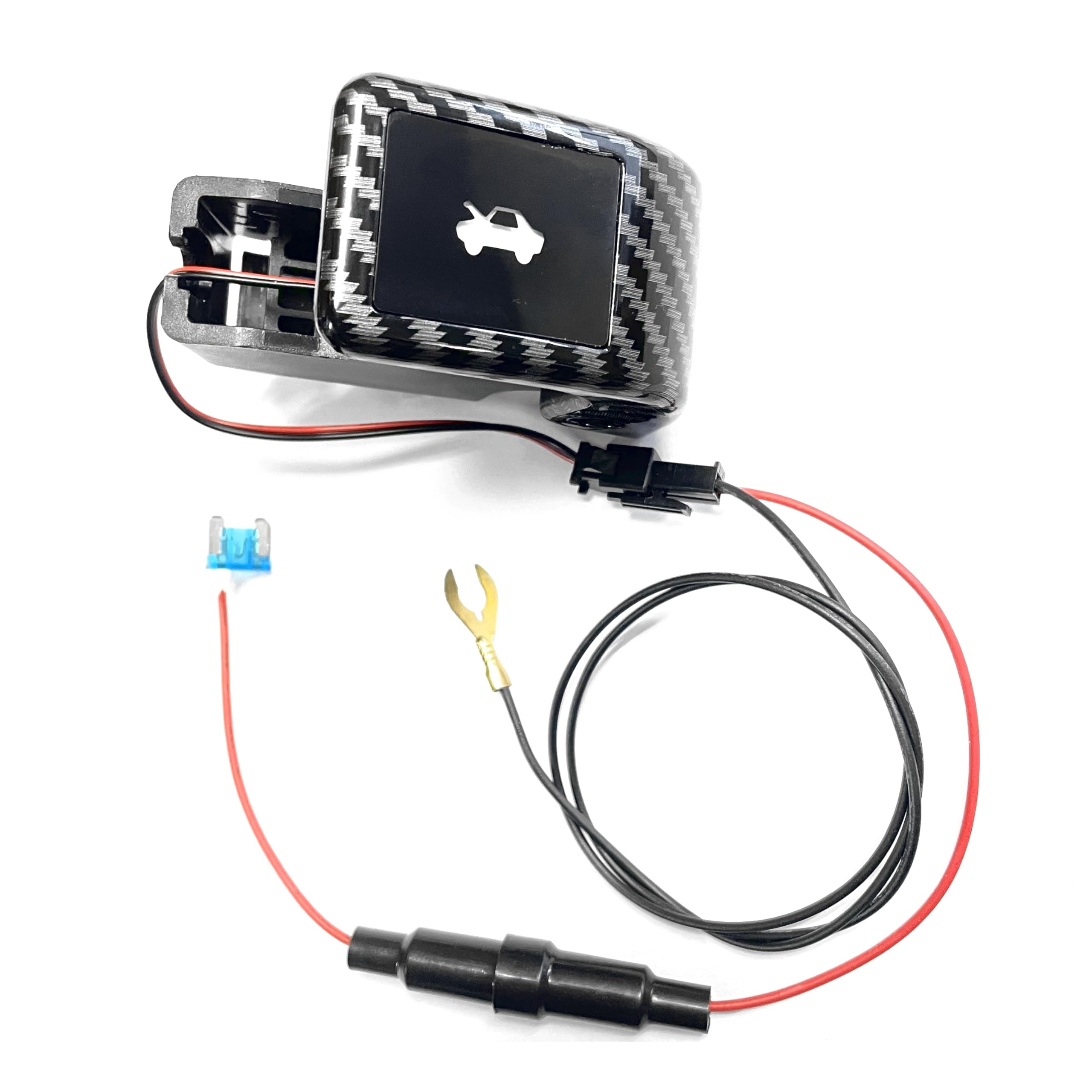 

CGP Blue LED Hood Release Lever for JF5, JF6, and NBOX (Carbon Fiber Body) - CGP-HD09-H7301