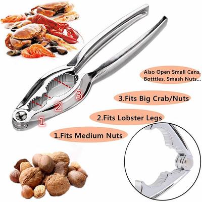 Seafood Tool Set Crab Shrimp Fruit Pliers Fork Spoon Set Nut Walnut Lobster Crab Cracker Tools Kitchen Accessories