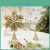 Christmas Tree Top Decoration With Snowflake And Star Design In Iron For Seasonal Festivities