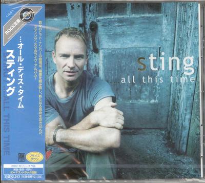 CD STING; KIPPER - ...all This Time UICY2424 A&M 2003 Japan Rock Used