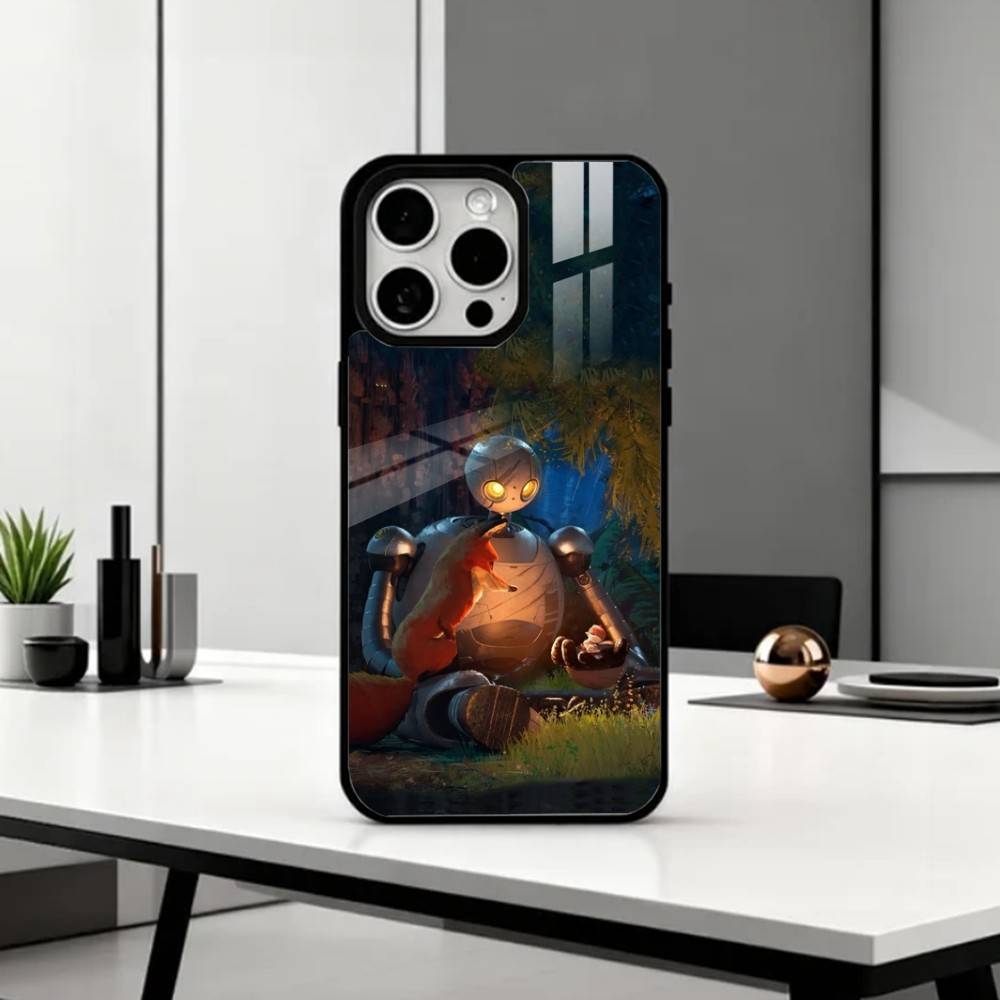Cozy The W-Wild Robot Phone Case For iPhone17,16,15,14,13,12,11 Plus,Pro Max Magnetic For Magsafe Wireless Charging