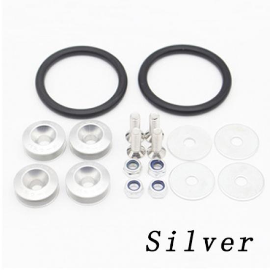 Aluminum Universal JDM Quick Release Fasteners Bumper Fender Washers For Car Honda Civic Kia Mitsubishi Detachable